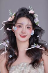 -桃子造型婚纱礼服(凤起广场店)