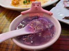紫薯桂花银耳汤-蘑菇私房菜小馆(杨家坪西城天街店)