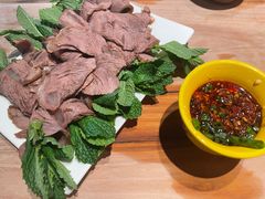 薄荷卷牛肉-缘生态云南菜·野生菌庭院餐厅(华侨城店)