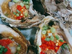 蒜蓉烤生蚝-大院涮烤·东北经典老味烧烤·铜锅涮肉(江南东路店)