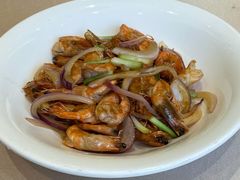 葱爆沙虾-海鸿荟·沿江菜(中山北路店)