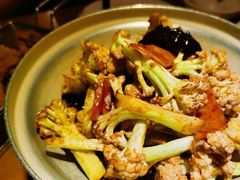 干锅有机菜花-吕氏疙瘩汤·海鲜新鲁菜(凯德mall新都心店)