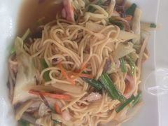 海鲜炒面-白沙湾海滩