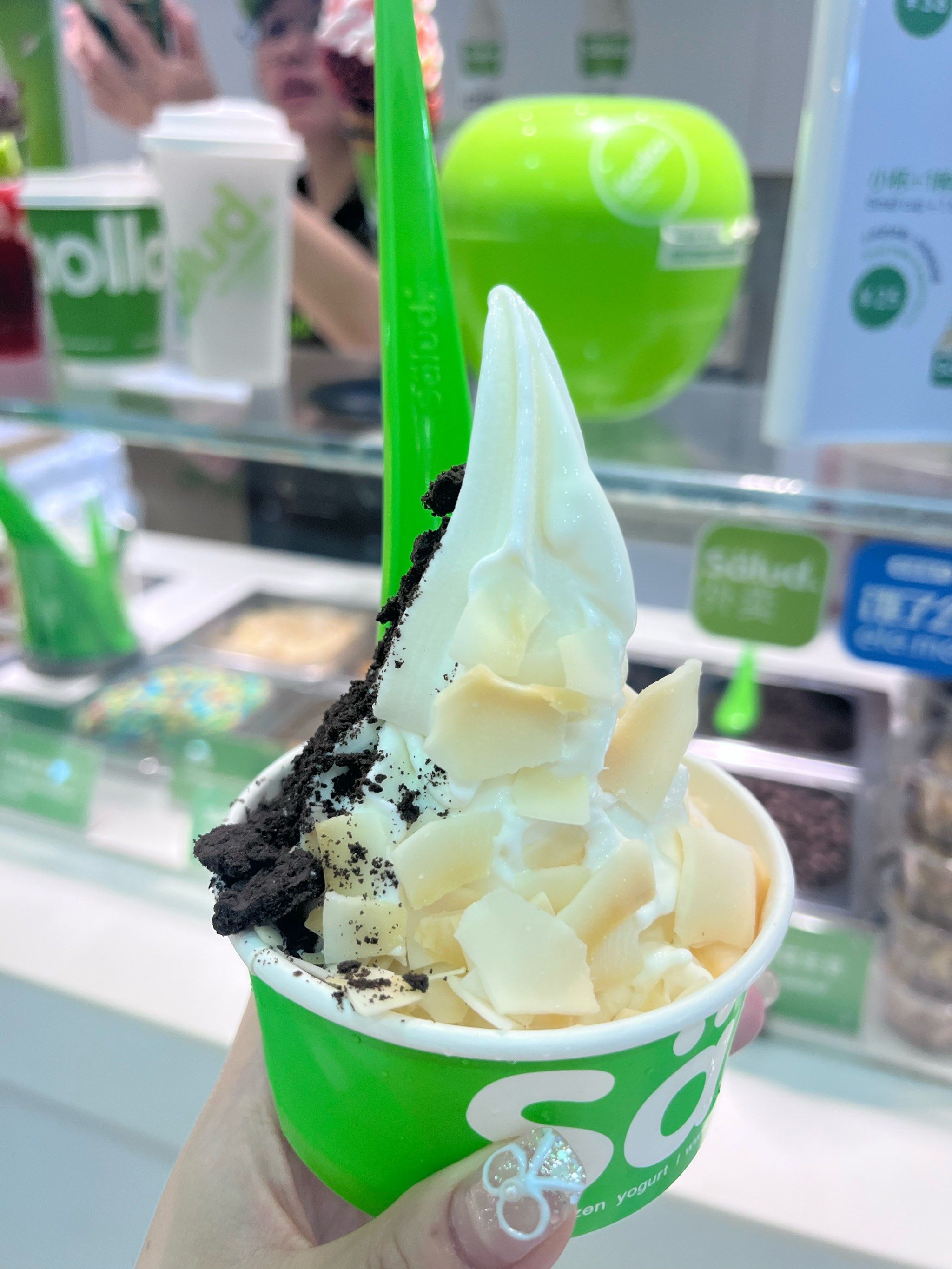 低脂轻盈的酸奶冰淇淋🍦