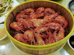 笼仔蒸花虾-德隆美食城