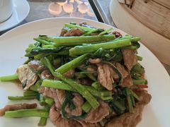 沙茶羊肉空心菜-鼎泰丰(国贸商城店)