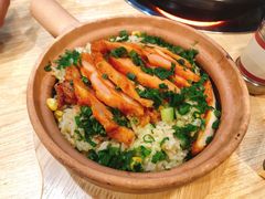 奥尔良鸡焗饭-喜上喜鸡煲翅(吉大店)