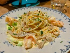 奶油明太子海虾意面-幸邻食堂