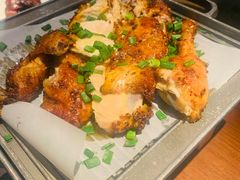 绿茶葱香烤鸡-绿茶餐厅(财富购物中心店)