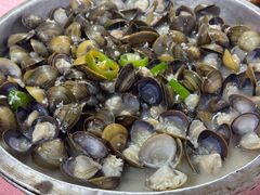 蒸蚬（原价58元一盘，特价48-三伯饭店