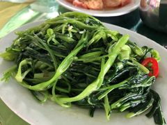 椒丝腐乳炒通菜-淇沙湾渔村餐厅