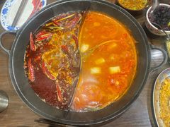 番茄麻辣鸳鸯锅-萍姐火锅·公路夜市(南京新街口店)