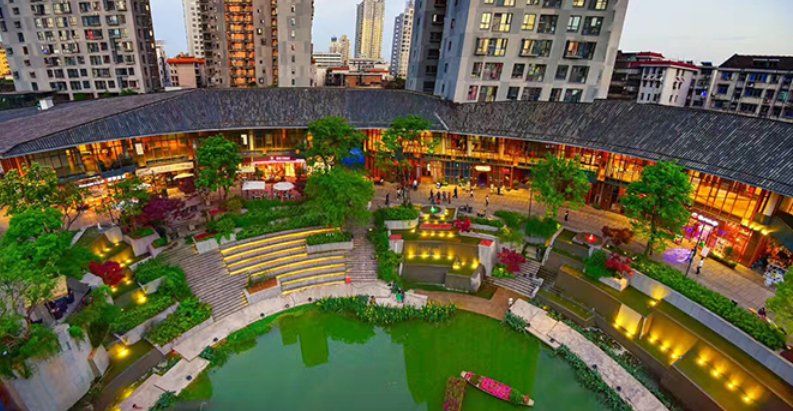 穿越时光的漫步-常德老西门