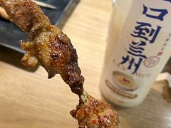 烤羊肉串-西部马华清真兰州牛肉面·烧烤夜市(三里河店)
