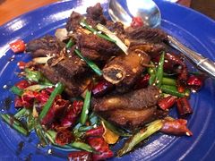 香辣葱烧小排骨-君悦酒店·1881·北京烤鸭