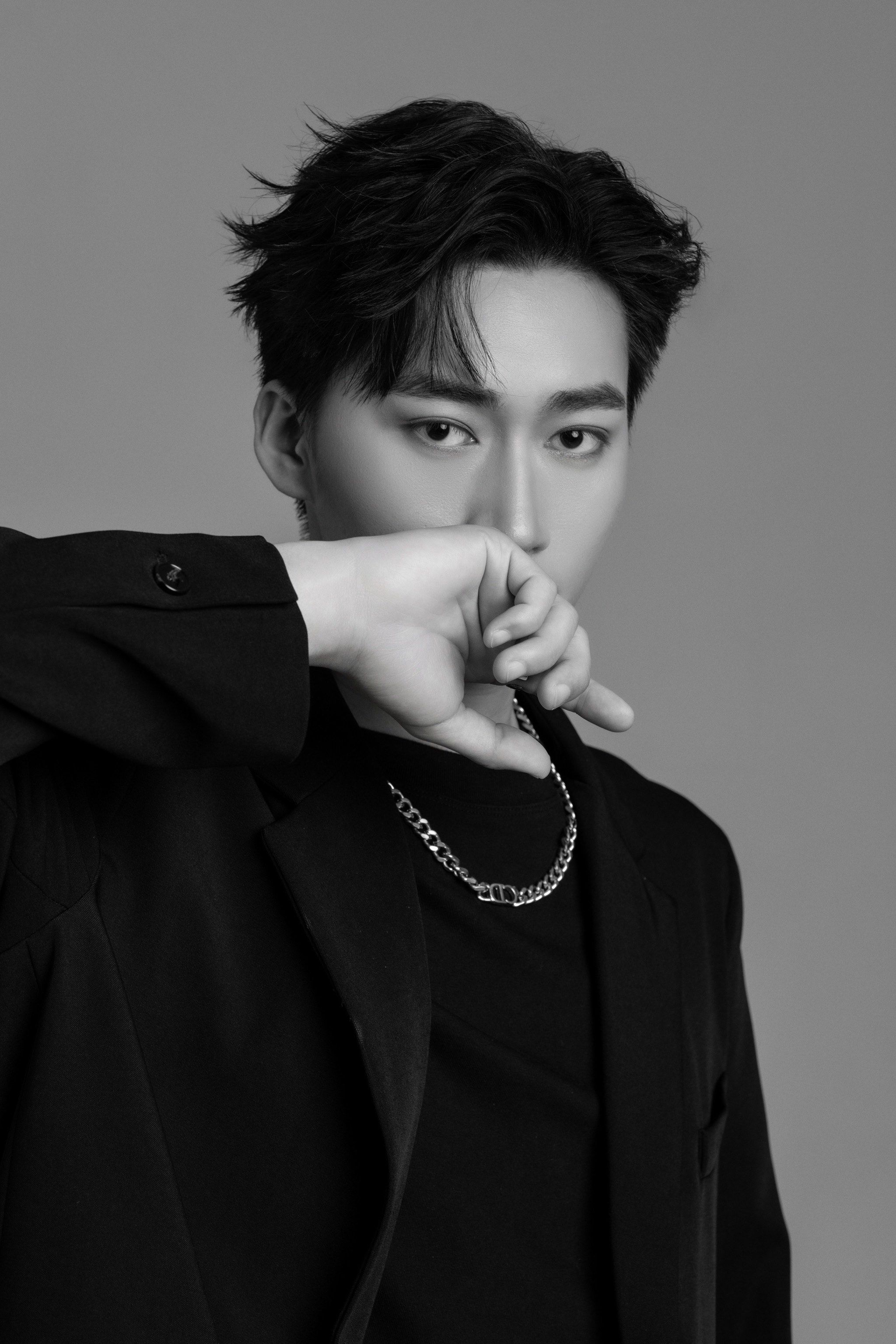 男士黑白肖像写真