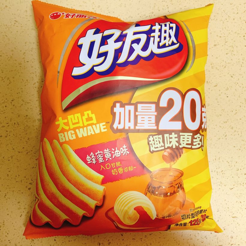 好丽友好友趣蜂蜜黄油味