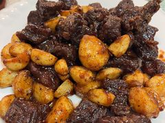 黑椒蒜仔牛肉粒-奥华餐厅·老张记(台基厂店)