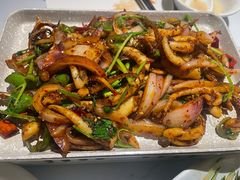 火爆鱿鱼须-关东小磨东北菜(漕河泾印象城店)