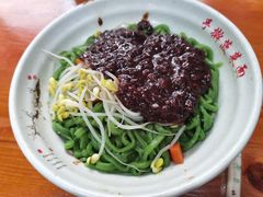 杂酱面-手擀菠菜面(西康路店)