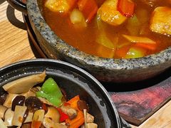 石锅包浆豆腐-缘生态云南菜·野生菌庭院餐厅(华侨城店)