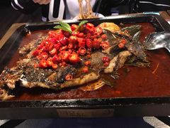 -探鱼·鲜青椒爽麻烤鱼(苏宁广场店)