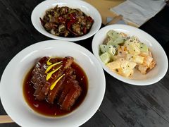 菠萝芒果黄瓜油条沙拉-素描餐厅(灵隐天竺店)