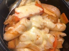 石锅芝士年糕-新石器烤肉(百联川沙店)