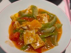 丝瓜番茄荷包蛋-听香·678茶铺(猛追湾店)