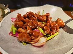 蒜香蜜汁排骨-绿茶餐厅(西湖银泰百货店)