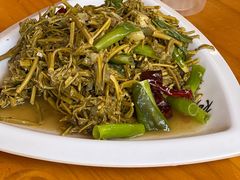 香椿拌豆腐-途肴·老农饭庄(百里峡店)