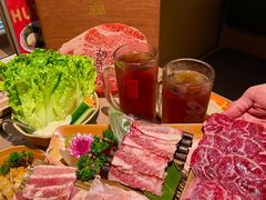 胡同和牛拼盘-橘焱胡同烤肉(国金天地店)