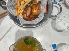 奥尔良烤鸡配薯条-卡朋西餐(乐峰广场店)