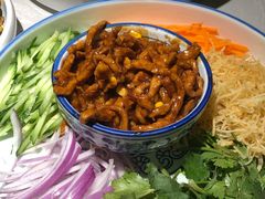 招牌京酱肉丝-额娘·现烙春饼烤鸭(太原总店)