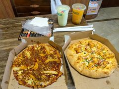 金沙咸蛋黄嫩鸡比萨-达美乐比萨(留仙大道店)