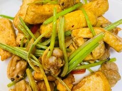 XO酱安溪豆干炒芒果贝-堂宴·老厦门私房菜(1988仙岳总店)