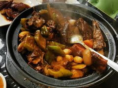 烧鹅头炆凉瓜煲-正斗·港式粤菜(SKLP店)