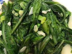 蒜茸油麦菜-范记靖远羊羔肉(博物馆店)