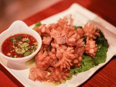 煎猪皮-勐丽梦兰傣味餐厅