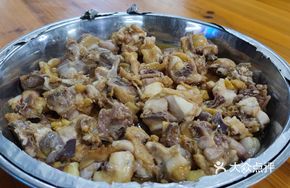 Copper Plate Steamed Chicken in Aluminum Foil