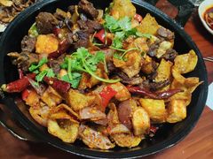 炕锅羊肉-嘉峪关伊俩寺烤肉店