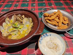黄油焗花蛤-涌煲记·蟹煲·砂锅海鲜·煲出宁波味(天一旗舰店)
