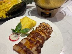 西贡炭烧烤猪颈肉配菠萝-美奈小馆·越南料理(中航城君尚购物中心店)
