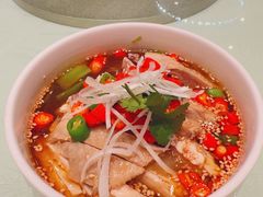 凉拌椒麻鸡肉-马旺子酒楼