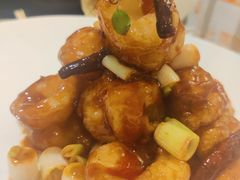 宫爆大虾球-大鸭梨烤鸭(左家庄店)