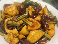 蛋白烧牛筋-西大酒店