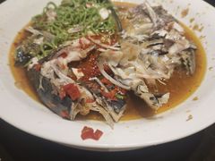 鱼头菠菜面-楚山晓·湖北菜(武汉光谷K11店)
