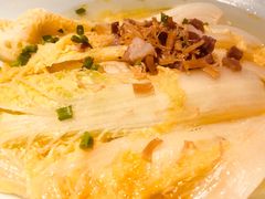 风味干贝蒸娃娃菜-杭百味·大众精选杭帮菜(西湖音乐喷泉店)