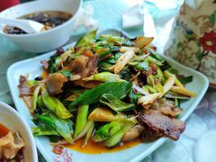 青蒜回锅肉-良泉足疗