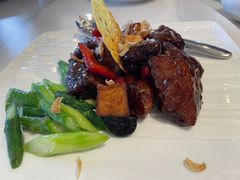 黑金雪花牛肉粒-上海和平饭店龙凤厅 Dragon Phoenix